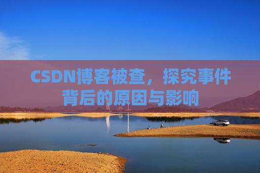 CSDN博客被查，探究事件背后的原因与影响